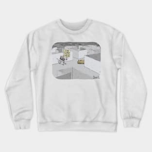 The end of the rat maze is near Crewneck Sweatshirt